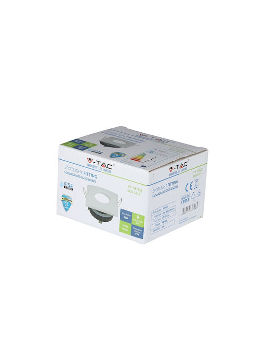 V-TAC Spot de Exterior GU10 în Culoare Alb 3615