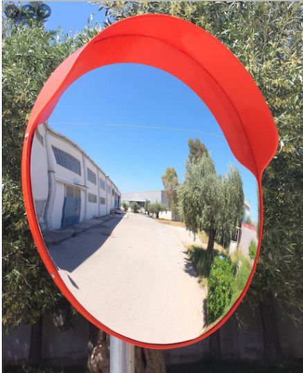 Doorado Oglindă de circulație 80cm în Portocaliu Culori