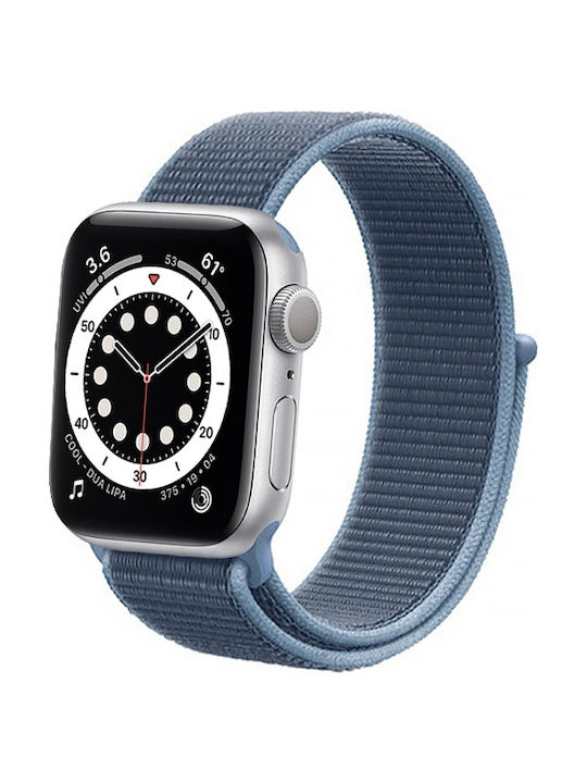 Crong Nylon Λουράκι Υφασμάτινο Ocean Blue (Apple Watch 38/40/41mm)