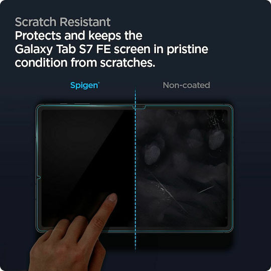 Spigen EZ Fit GLAS.tR 0.2mm Tempered Glass (Galaxy Tab S7 FE 5G)
