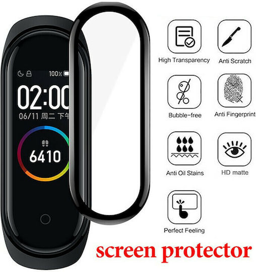 Full Curved Full Face Tempered Glass for the Mi Band 3/Mi Smart Band 4 1pcs 103512018A