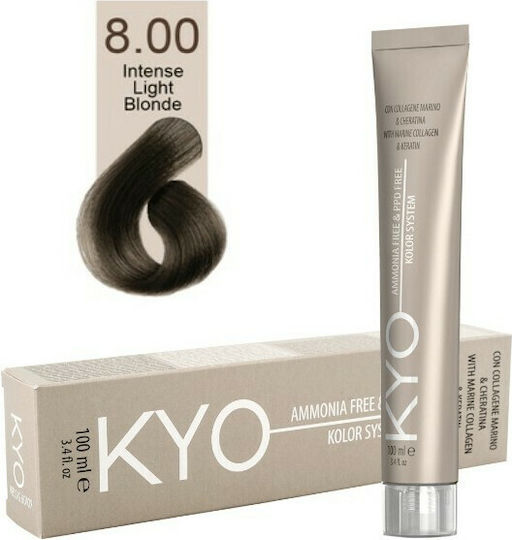 KYO Kolor System Βαφή Μαλλιών Χωρίς Αμμωνία 100ml