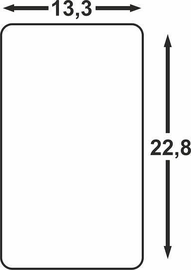 9H 0.3mm Tempered Glass (Universal 9")
