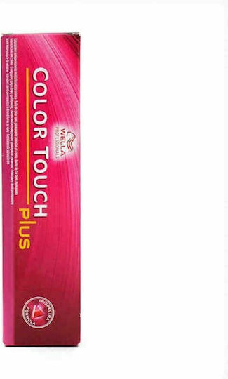 Wella Color Touch Plus Βαφή Μαλλιών 44/07 Καστανό Φυσικό Καφέ 60ml
