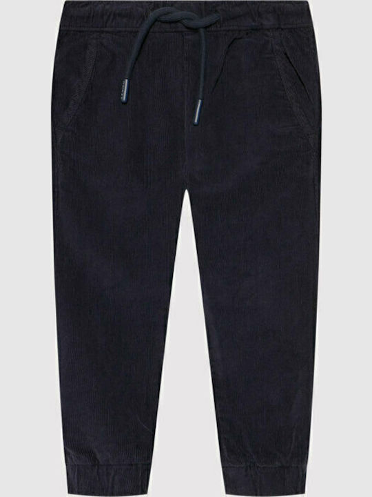 Guess Kids' Fabric Pants Navy Blue