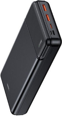 Remax RPP-239 Power Bank 30000mAh 22.5W με 2 Θύρες USB-A και Θύρα USB-C Power Delivery Μαύρο