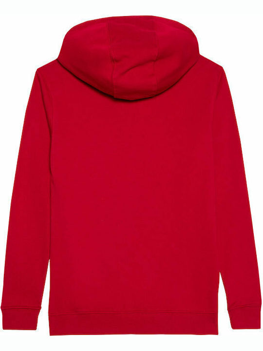 Kids Sweatshirt with Hood and Pockets Red Classic V II Hoodie Boys