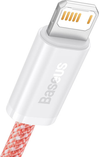 Baseus Dynamic Braided USB-A to Lightning Cable Orange 2m (CALD000507)