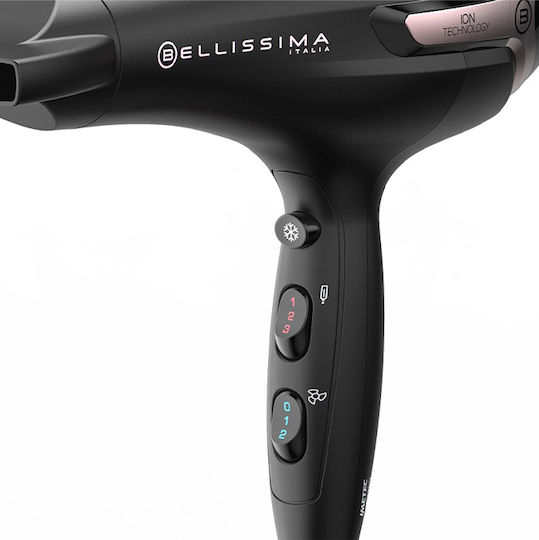 Bellissima K9 Ionic Επαγγελματικό Πιστολάκι Μαλλιών με Φυσούνα 2300W