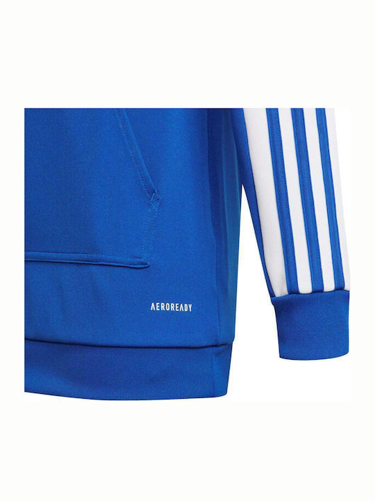 Kids Sweatshirt with Hood and Pockets Blue Squadra 21