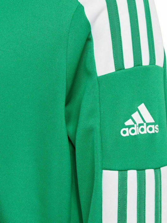 Kids Sweatshirt with Hood and Pockets Green Squadra 21