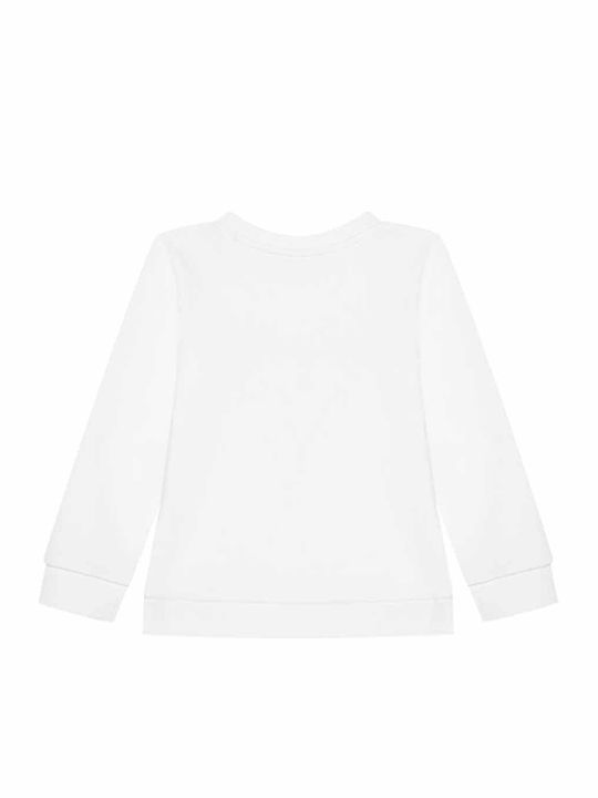 Fleece Παιδικό Φούτερ Λευκό Core