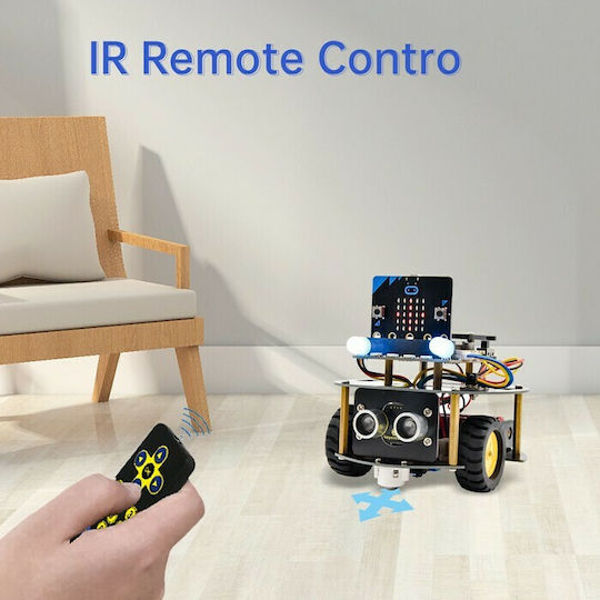 Keyestudio mini smart turtle car KS4024 για Micrο:bit STEM (KS4024)