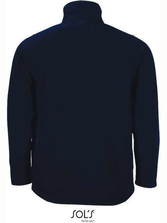 Sol's Men's Long Sleeve Promotional Cardigan Navy Blue