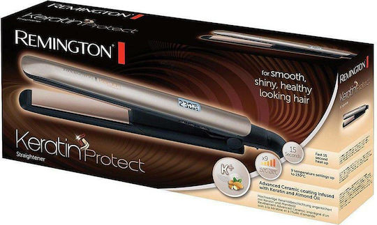 Remington Keratin Protect S8540 Πρέσα Μαλλιών με Κεραμικές Πλάκες