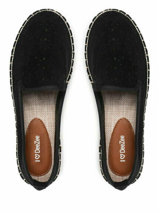 Damen Espadrilles in Schwarz Farbe