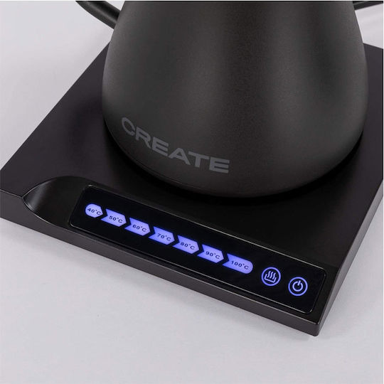 IKOHS Hattori Swan Create 8435572606244 Fierbător 500ml 880W Negru