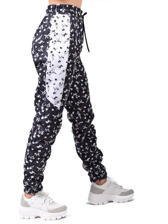 Denisa Ditzy Jogginghose Jogger Schwarz