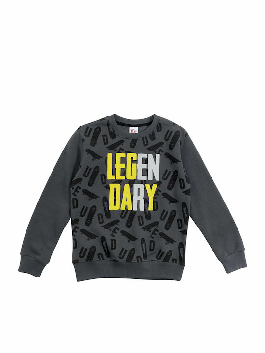 Παιδικό Φούτερ Γκρι "Legendary"