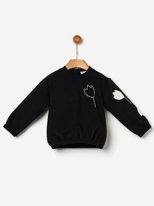 Yell Oh! Kids Sweatshirt Black