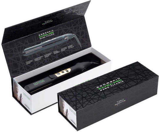 GammaPiu Extra Pro Nano Titanio Επαγγελματική Πρέσα Μαλλιών με Κεραμικές Πλάκες 50W Gold Edition