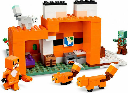LEGO Minecraft The Fox Lodge για 8+ Ετών 193τμχ