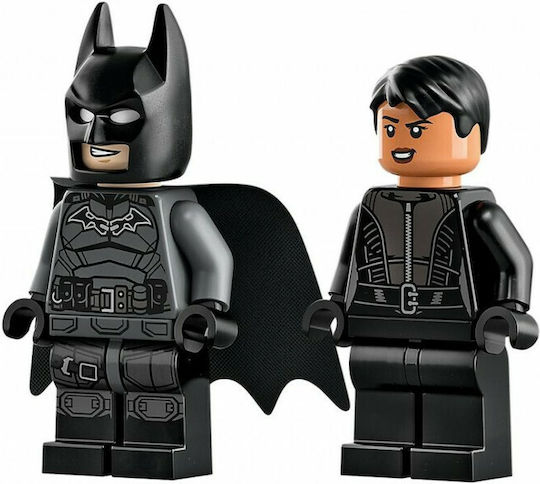 DC Super Heroes Batman & Selina Kyle Motorcycle Pursuit pentru 6+ ani Ani