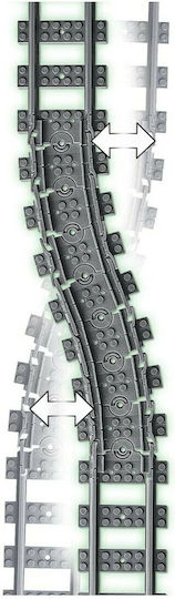 LEGO City Train Tracks for 5 - 12 Years