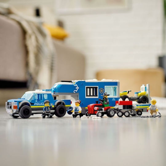LEGO City Police Mobile Command Камион за Възраст 6+