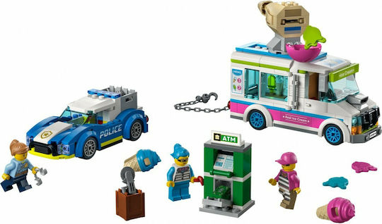 LEGO City Ice Cream Truck Police Chase for 5+ Years