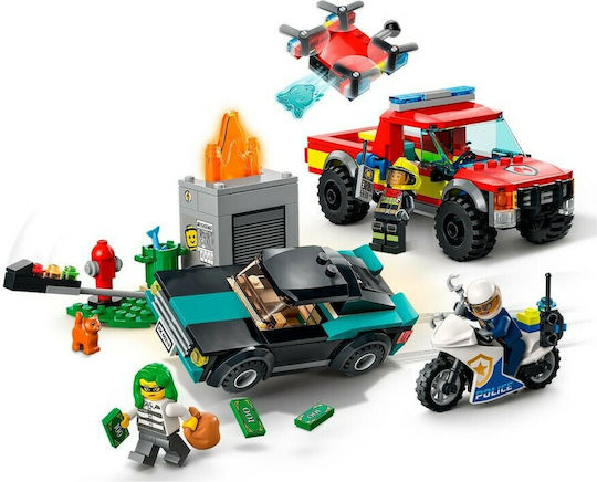 LEGO City Fire Rescue Police Chase за 5+ години