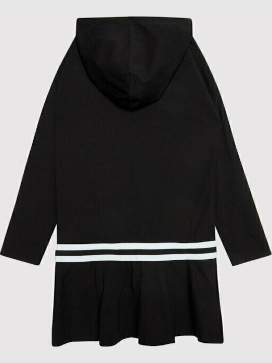 Kinderkleid Langärmelig Schwarz