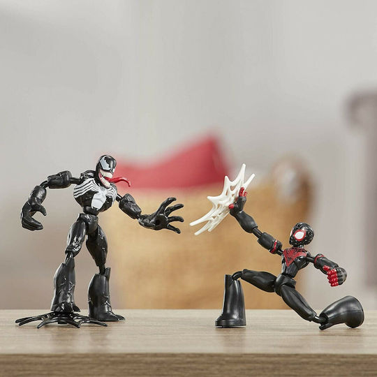 Spider-Man Bend and Flex Miles Morales & Web Accessory for 4+ years 15cm