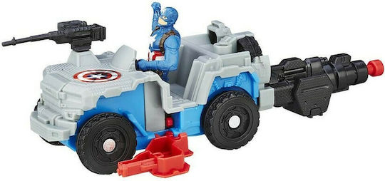 Action Figure Captain America Movie Combat Racers Marvel Avengers Captain America for 4+ Years 10cm (Miscellaneous Designs)