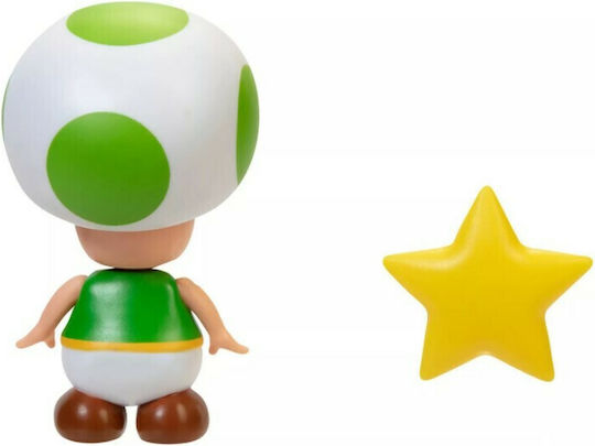 Jakks Pacific Super Mario: Green Toad Φιγούρα 10εκ.