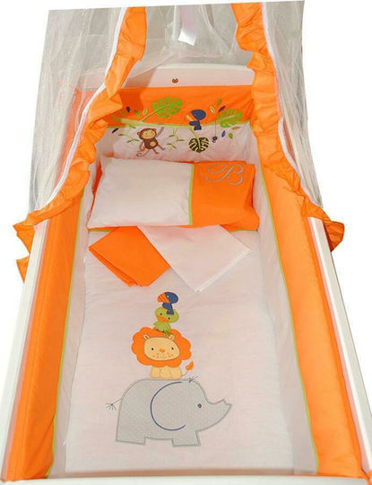 Beboulino Λίκνο Monkey White με Στρώμα Beboulino Λίκνο Monkey White με Στρώμα