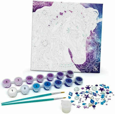 Nebulous Stars Painting Paint By Number Canvas for Children 7++ Years