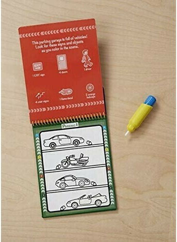 Melissa & Doug Malerei Water Wow! Vehicles - On the Go Travel Activity für Kinder 3+ Jahre alt+ Jahre