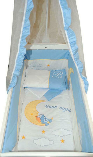 Beboulino Λίκνο Good Night White με Στρώμα Beboulino Λίκνο Good Night White με Στρώμα