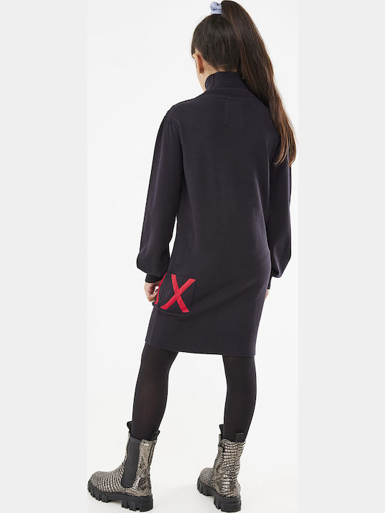 Children's Dress Long Sleeve Black
