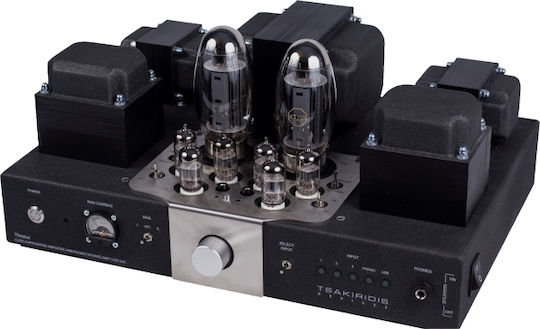 Tsakiridis Devices Theseus Λαμπάτος Ολοκληρωμένος Ενισχυτής Hi-Fi Stereo 22W/8Ω Ασημί