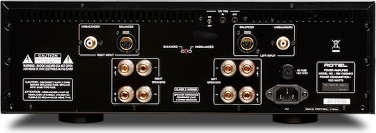 Rotel RB-1582 MkII Τελικός Ενισχυτής Hi-Fi Stereo 200W/8Ω Ασημί