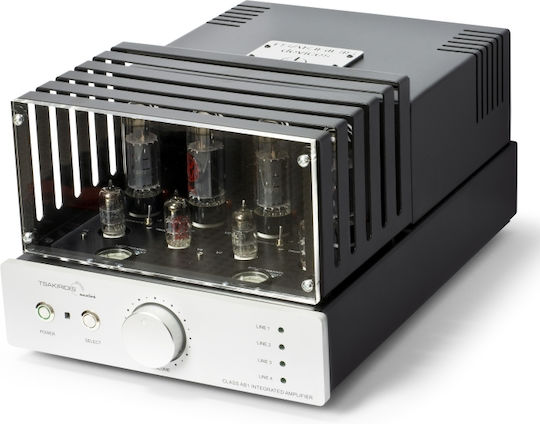 Tsakiridis Devices Aeolos Ultra Rohr Integriert Hi-Fi-Verstärker Stereo 70W/8Ω Silber