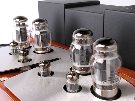 Unison Research Sinfonia Λαμπάτος Ολοκληρωμένος Ενισχυτής Hi-Fi Stereo Ασημί