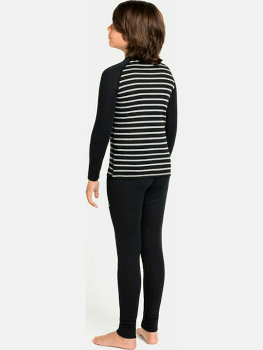 Active Warm Eco Kids Thermal Clothing Set Black