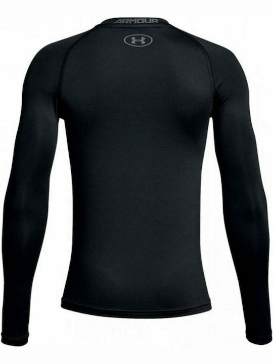 Compression Kinder Thermoshirt Schwarz