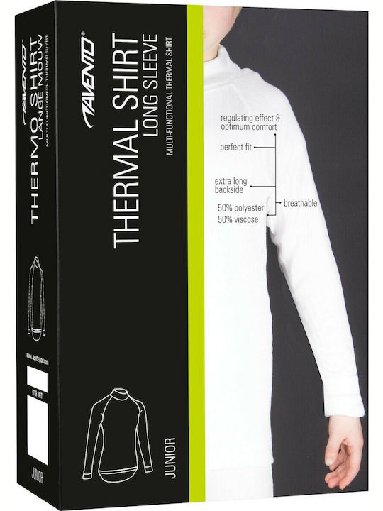 0719 Kids Thermal Top White