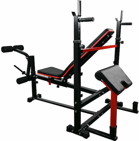 X-FIT Регулируема Пейка За Фитнес със Стойки