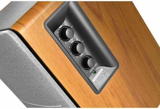 Edifier R1000T4 Αυτοενισχυόμενα Ηχεία 24W (Ζεύγος) Καφέ