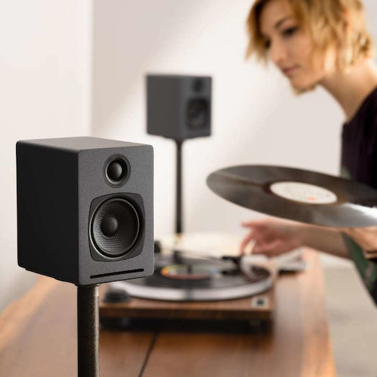 Audioengine A1 Αυτοενισχυόμενα Ηχεία με Bluetooth 60W (Ζεύγος) Μαύρα